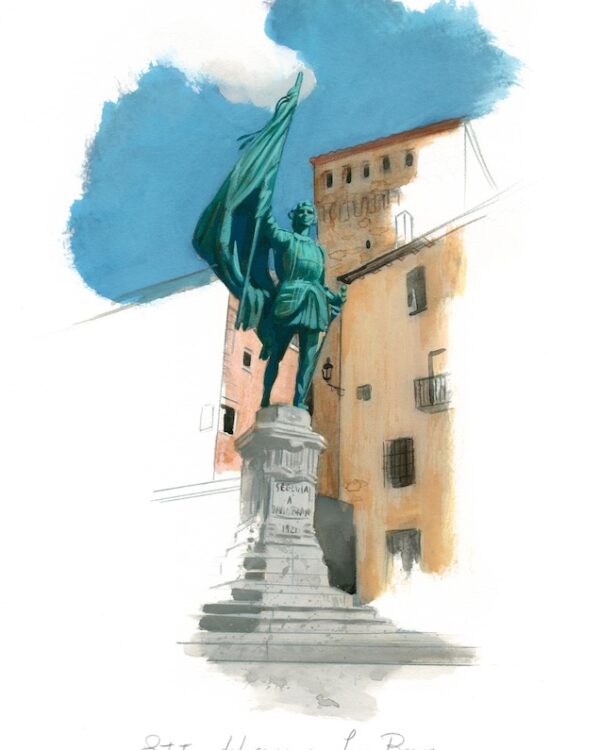 Estatua de Juan Bravo