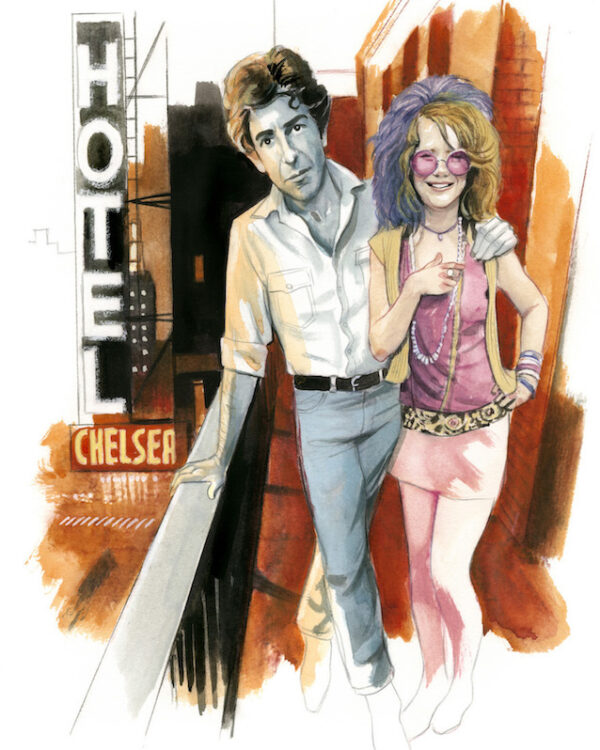 Leonard Cohen Janis Joplin Chelsea Hotel