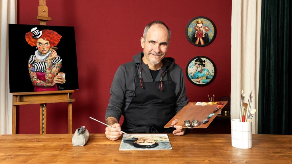 Curso pintura Surrealista al Óleo
