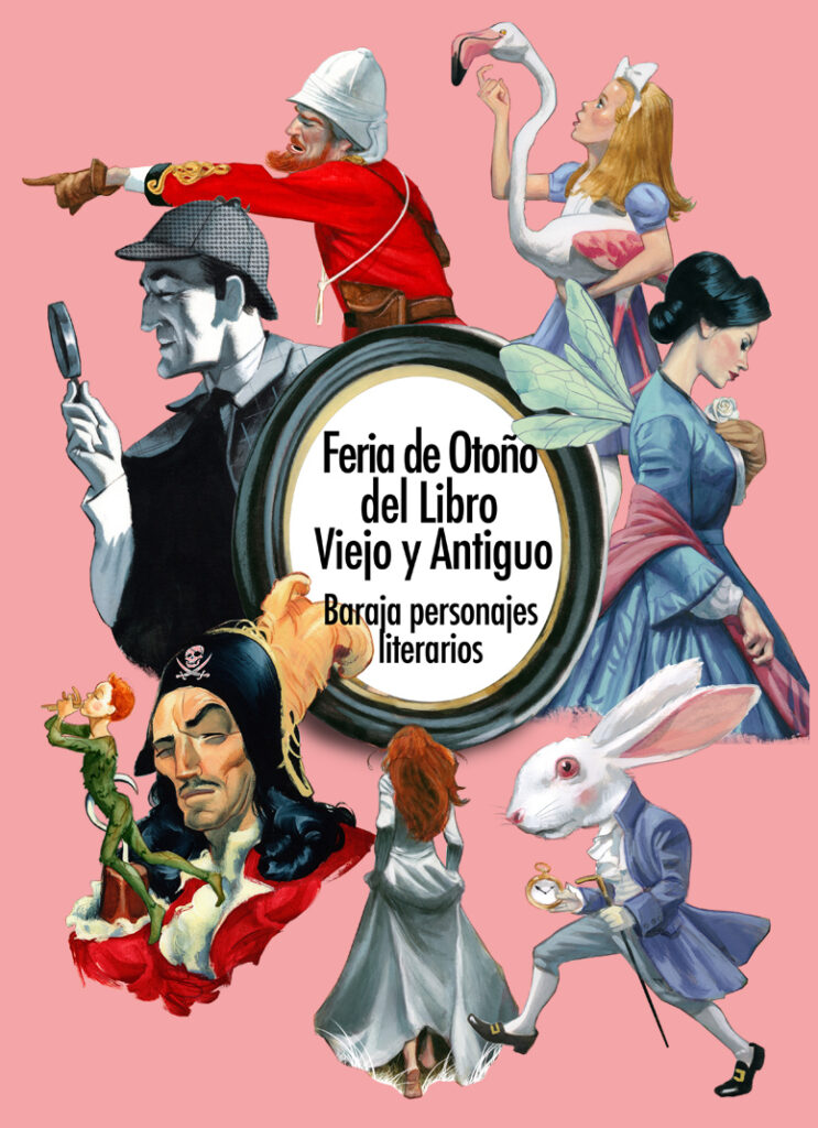 Deck of Literary Characters 2025 Fernando Vicente Autumn Fair for Old and Antique Books in 2025