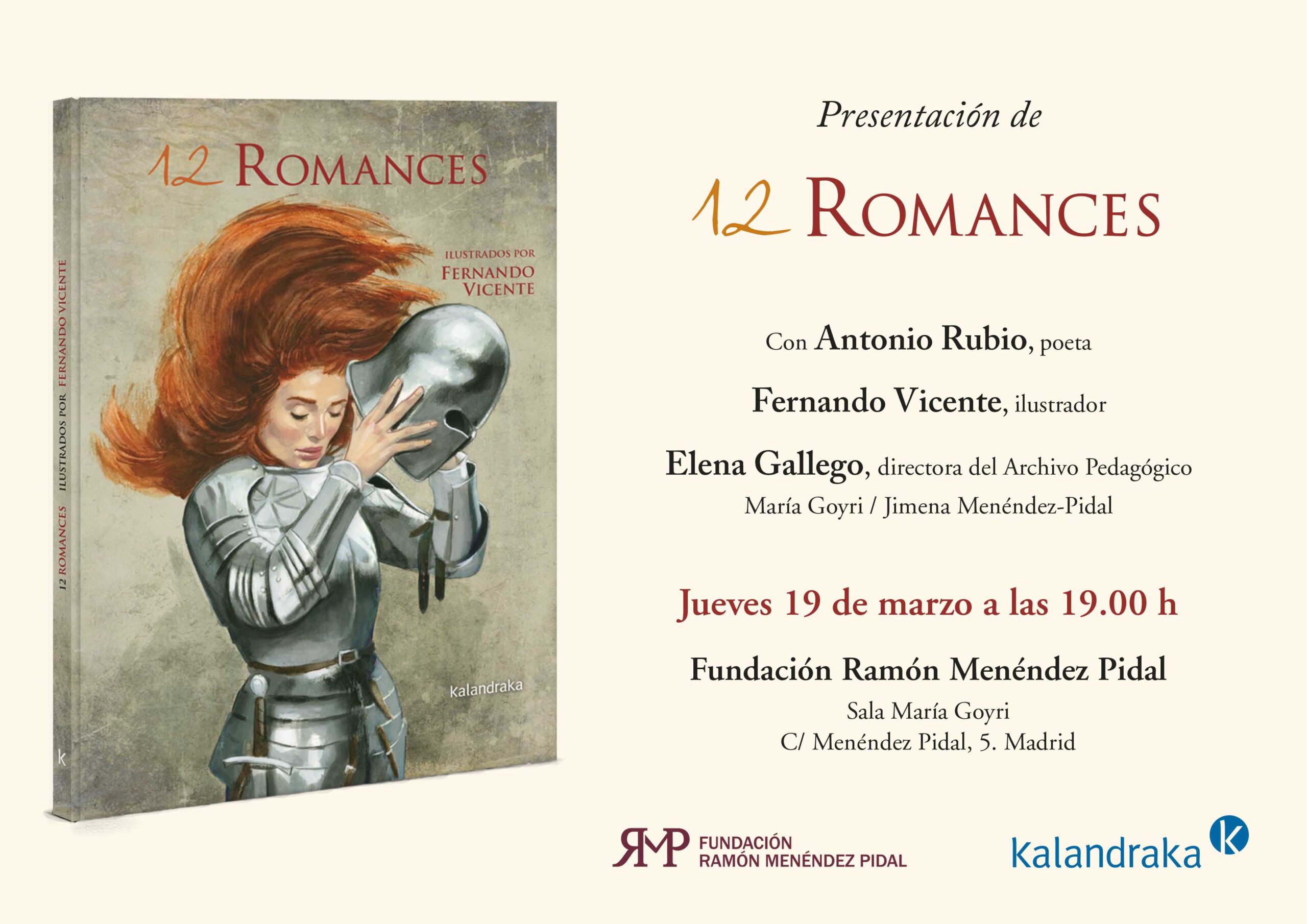 Presentación de 12 romances