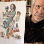 Los originales de Fernando Vicente La Piscina Comics