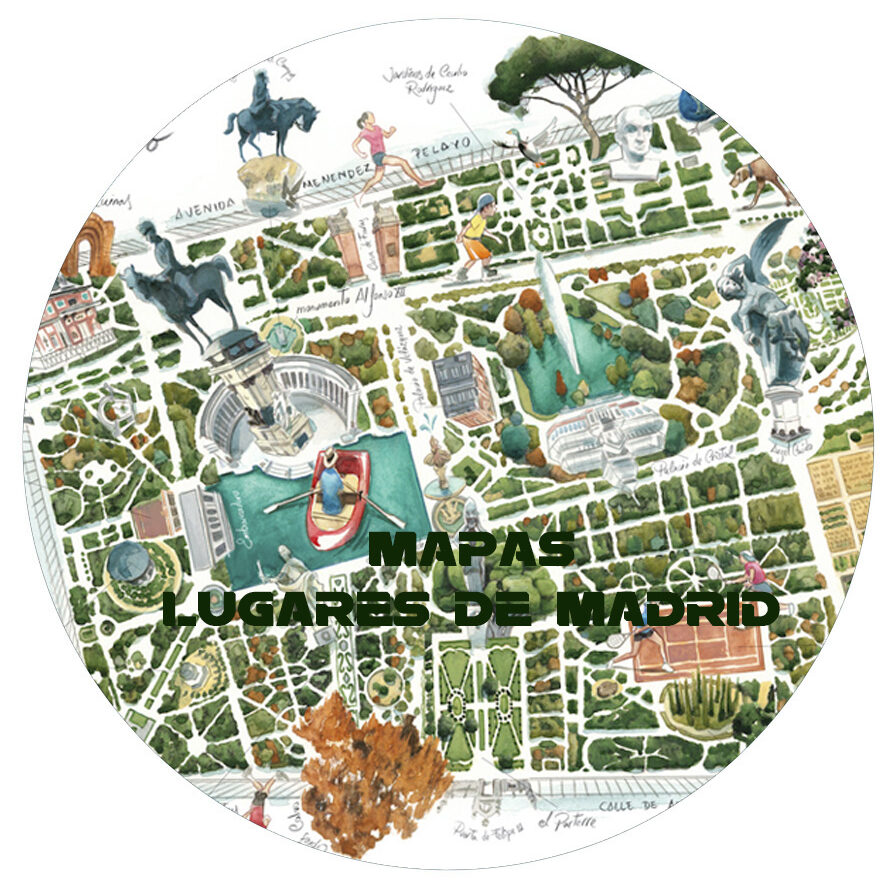 Retiro Fernando Vicente Mapas y Lugares de Madrid Retiro Fernando Vicente Mapas y Lugares de Madrid