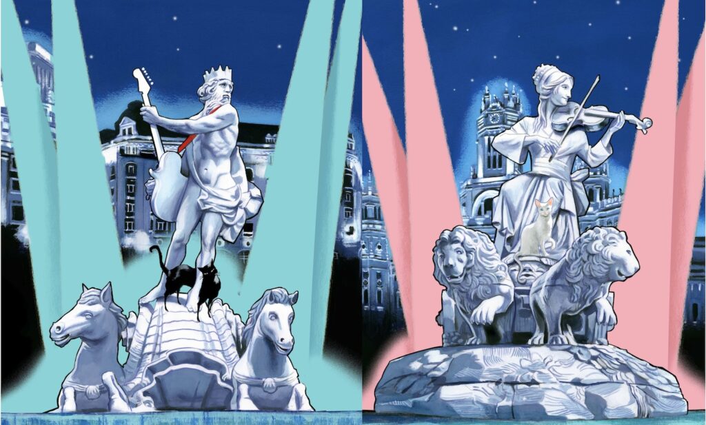 Cibeles y Neptuno Madrid